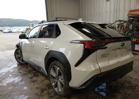 2024 Subaru Solterra Limited from USA, damaged, VIN JTMABABA3RA071033